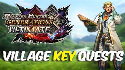 mhgu online key quests.